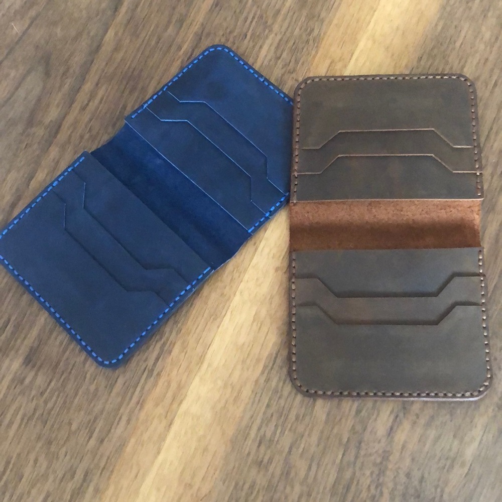 100% Leather Credit Card Holder